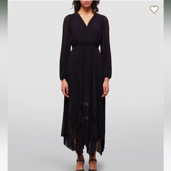 THE KOOPLES
Plissé Pleated Midi Dress size 0 NWT - Picture 10 of 12